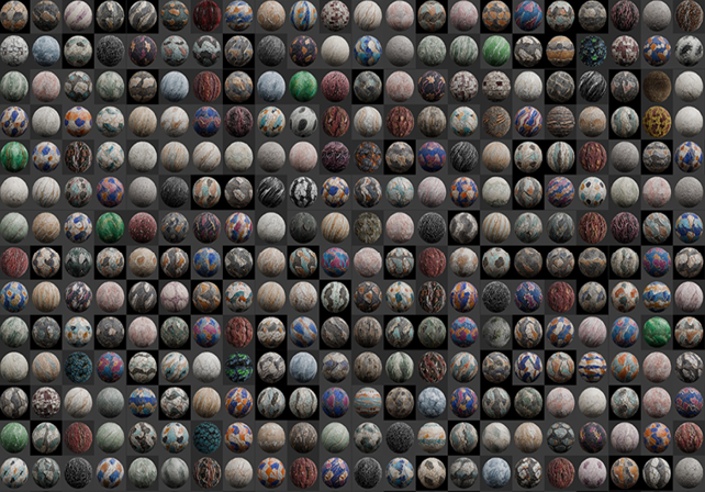 Texture map layout reference